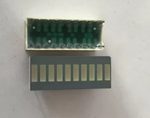 LED 10 thanh vàng 3.5VDC